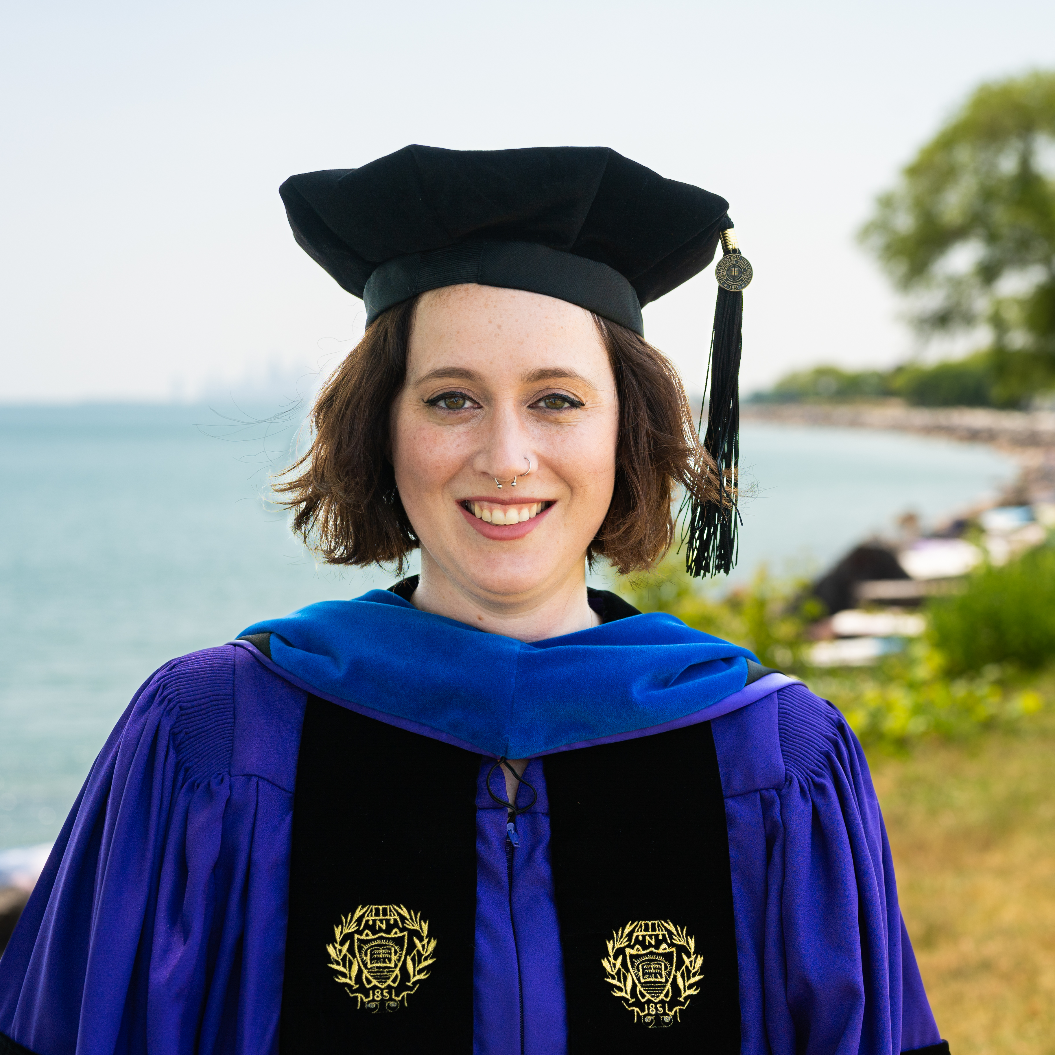 Headshot of Alyssa Photo of Dr. ALJ at her PhD graduation.